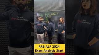 RRB ALP 2024 Exam Analysis Start shorts viralshort rrbalp [upl. by Sophronia]