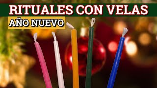 Rituales con velas para recibir el AÑO NUEVO  ¿Cuáles son los colores que debes utilizar [upl. by Simone]