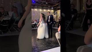 Full video of the first dance at my wedding reception💍 [upl. by Adnolrehs828]