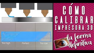 CÓMO CALIBRAR 🔧 tu impresora 3D ✅METODO INFALIBLE ✅ [upl. by Haroved]