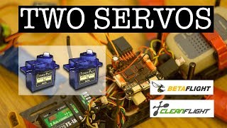 🛠 Connect Two Servos and CHANNELFORWARDING on Betaflight or Cleanflight [upl. by Midis]