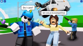 KIDNAPPER ROBLOX Brookhaven 🏡RP FUNNY MOMENTS [upl. by Alyda]