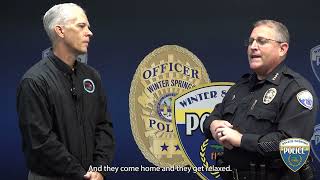 Chiefs Corner Insights from Winter Springs Top Cop Episode 1 [upl. by Armanda]