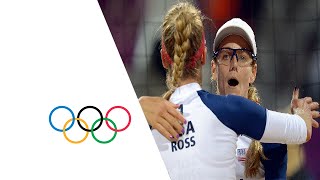 Beach Volleyball Womens Quarter finals Czech Rep v USA  Full Replay  London 2012 Olympics [upl. by Boggers]