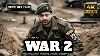 WAR 2 MOVIE  JR NTR  HRITIK ROSHAN  YRC UNIVERSE  2025 RELEASE [upl. by Atika]