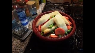 Making a chicken tajine [upl. by Yand712]