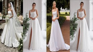 Look Elegant and Comfortable on Your wedding Day With These Elegant Wedding Dress Ideas I Bridal [upl. by Alatea779]