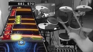 DragonForce  Through The Fire And Flames 100 FC Expert Pro Drums RB4 [upl. by Yenal]