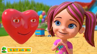 Forme Canzone Video Didattici per Bambini in Italiano  LIttle Treehouse [upl. by Dupre]