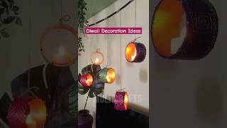 Cardboard Candle Holder  Diwali Decoration ideas  DIY Diya  Bestoutofwaste  SimpleampEasyCrafts [upl. by Neeven]