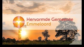 Hervormde Gemeente Emmeloord  ds G Oberink  Voorbereiding Heilig Avondmaal [upl. by Eixor32]