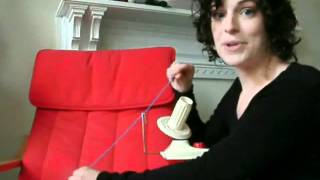 How to use a Yarn Ball Winder Lacis [upl. by Meluhs]