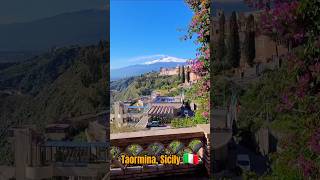 Taormina Sicily🇮🇹 shorts sicily italy [upl. by Ruella]