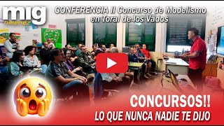 Los secretos de como lograr el éxito en los concursos CONFERENCIA DE MIG [upl. by Yhtur]