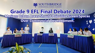 SISC Grade 9 EFL Final Debate 2024 [upl. by Assiren701]