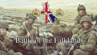 Battle of the Falklands  British army song [upl. by Standush]