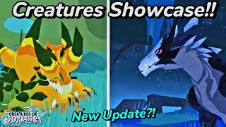 Reeox and Koryser Remake Showcase 🌵🐺 Creatures of Sonaria [upl. by Abehs]