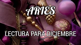 ARIES  Lectura del mes de Diciembre General y Amor ♥️ [upl. by Ahsinek948]