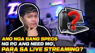 What Specs Do You NEED For A Live Streaming PC  BossLucio [upl. by Niuqaoj]