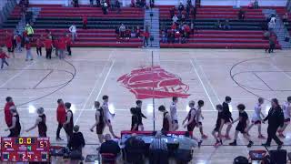 Amboy High School vs Fulton High School Mens Varsity Basketball [upl. by Bedell]