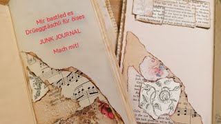 Drüeggtäschli Mir fülled s JUNK JOURNAL Au für Afänger schwizerdütsch schweizerdeutsch swiss german [upl. by Alyakem523]