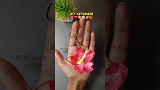 DIY keychain ✨ shortsviral craft diy keychain [upl. by Tanny]