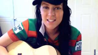 Glory Glory to South Sydney Rabbitohs  Hayley Legg [upl. by Morissa714]