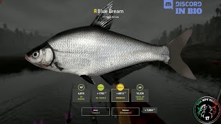 Ladoga Lake spot Trophy Blue Bream  66  Russian Fishing 4  RF4 [upl. by Engedus874]