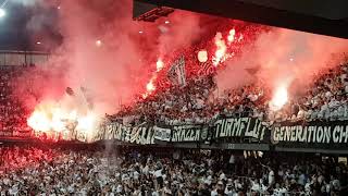 STURM GRAZ Fans beim CupFinale in Klagenfurt  Torjubel nach HierländerTor 09Mai2018 [upl. by Trask]