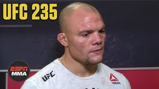 Anthony Smith disappointed in loss vs Jon Jones I let my family down  UFC 235  ESPN MMA [upl. by Ihcalam931]