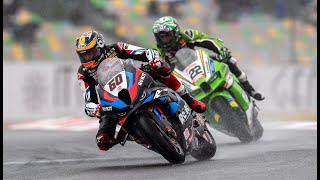 FrenchWorldSBK  De hoogtepunten van WorldSBK Race 1 op Circuit de Nevers  Magny Cours [upl. by Akienaj]