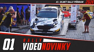 43 Silmet Rally Příbram 2024  🎥⁣ VIDEONOVINKY 01  rozhovory před startem [upl. by Fast]