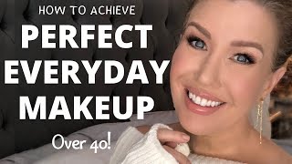 10 TIPS FOR MASTERING YOUR PERFECT EVERYDAY MAKEUP LOOK  OVER 40 [upl. by Gwenny684]