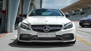 How To Race Start C63S AMG Launch Control  38secs [upl. by Loftus]