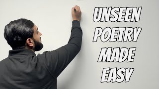 Unseen Poetry EVERYTHING You Need In One Video [upl. by Tterej496]