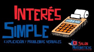 Problemas de interés simple [upl. by Nal]