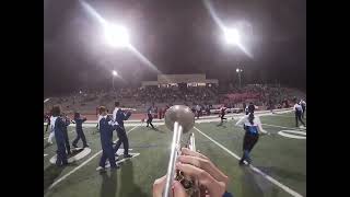 Yorba Linda High School Marching Band  Bach from the Grave  LEAD TRUMPET HEADCAM [upl. by Annohsat897]