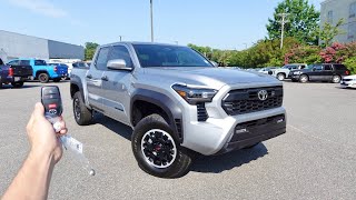 2024 Toyota Tacoma TRD Off Road 4X4 Start Up Walkaround Test Drive and Review [upl. by Powder]