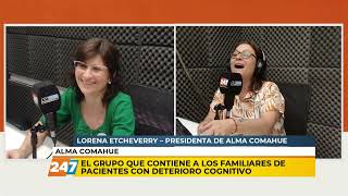 ALMA COMAHUE grupo que contiene a familiares de pacientes con deterioro cognitivo  Mejor de Tarde [upl. by Marra]