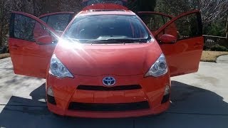 Toyota Prius c THREE  A True 50 MPG Hybrid [upl. by Horan13]