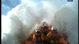 Aberdovey lifeboat crew test their skills in rough weather training [upl. by Lauren]