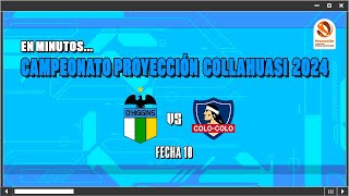 🔴 Campeonato Proyección Fundación Collahuasi  Fecha 10  OHiggins FC vs Colo Colo [upl. by Champ363]