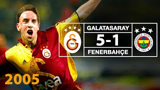 Nostalji Maçlar  Galatasaray 5  1 Fenerbahçe 20042005 Türkiye Kupası Finali 🏆 [upl. by Imerej]