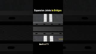 What Are Expansion Joints in Bridges  construction civilengineering structure [upl. by Eedissac]