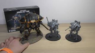 Imperial Knights  Armiger Helverins  Review HH amp WH40K [upl. by Aihpled]