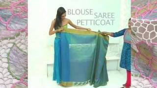 How to Drape a Saree in 3 Easy Steps [upl. by Joby]