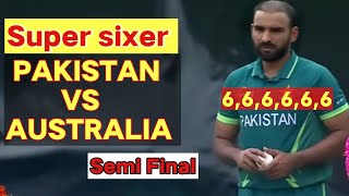 PAKISTAN VS AUSTRALIA SUPER SIXERS HONG KONG SEMI FINAL MATCH HIGHLIGHTS  Asif Ali 6 sixes [upl. by Retniw315]