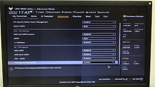 How to Enable or Disable ASPM for ASUS TUF B760 Motherboard [upl. by Ikuy]