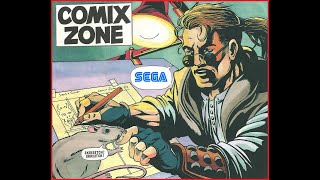 Comix Zone  Promotional Comic Book 1995 SEGA FULL COMIC [upl. by Htebiram556]