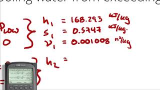 Example Problem  Rankine Cycle 1  Simple Rankine Cycle [upl. by Bravar]